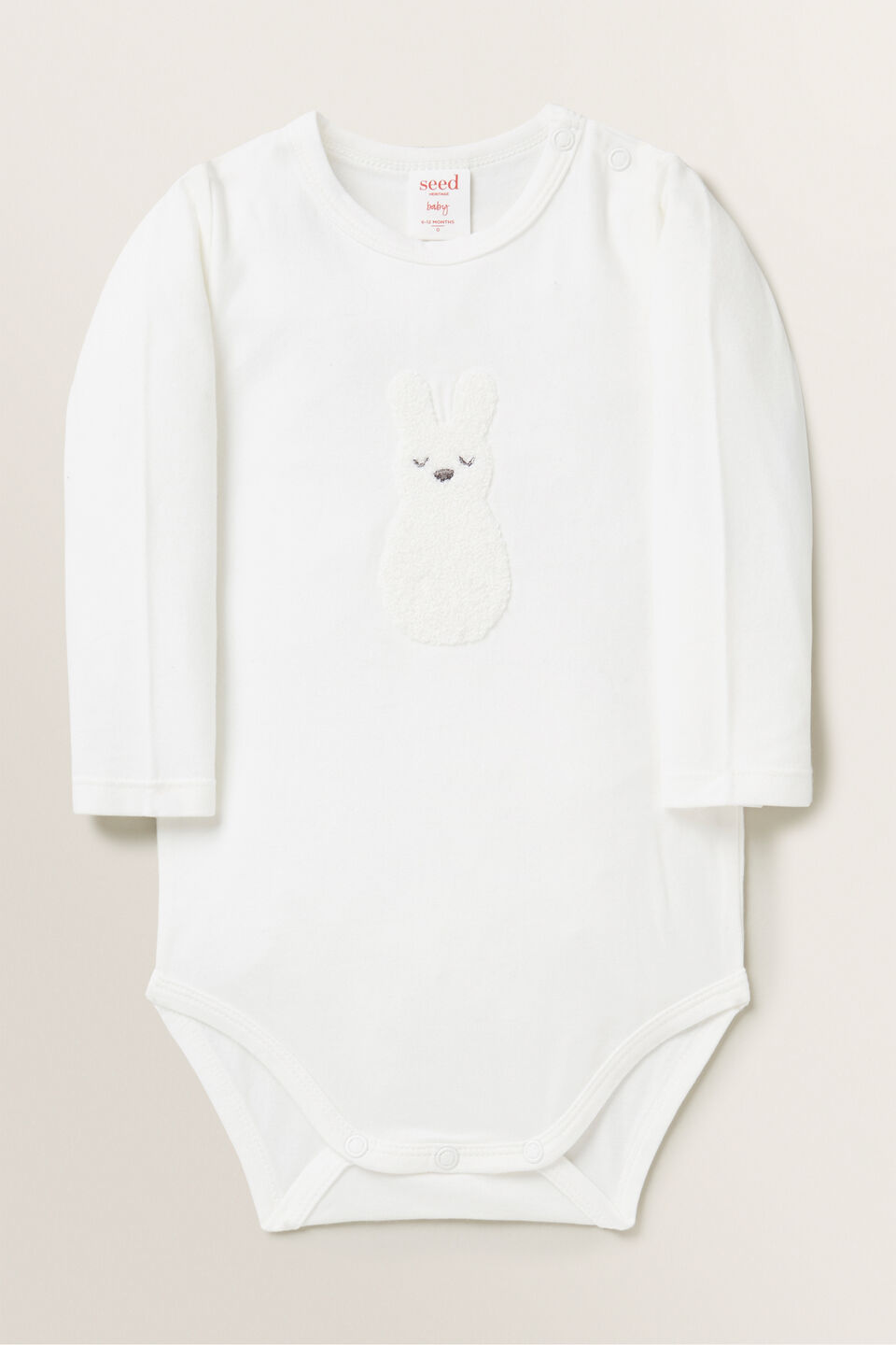 Chenille Bunny Bodysuit  