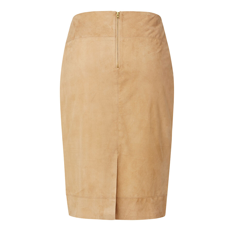 Suede Skirt  