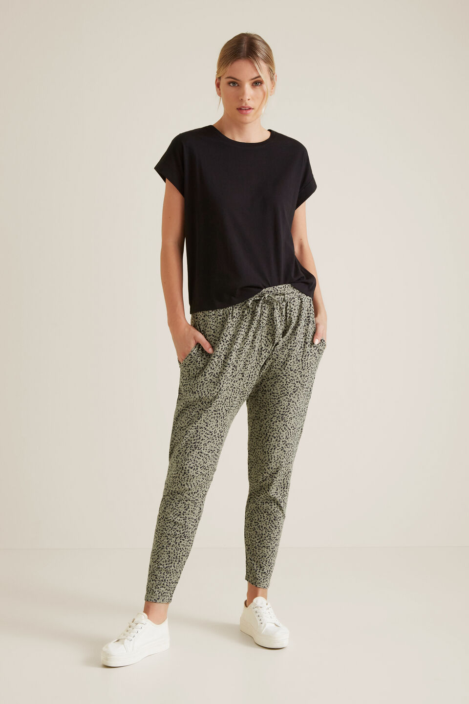 Leisure Ocelot Harem Pant  