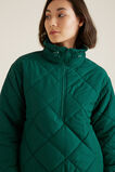 Quilted Zip Puffer    hi-res