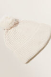 Winter Knit Beanie  Vanilla  hi-res