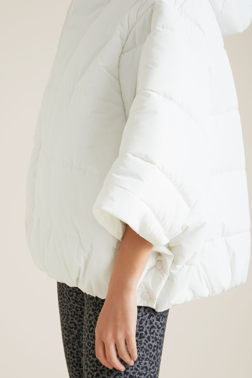 Quilted Poncho  