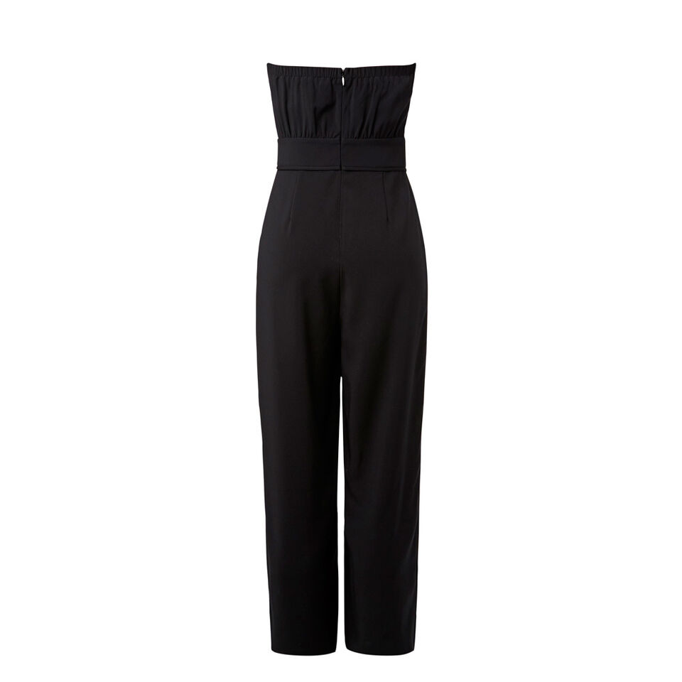 Strapless Flare Jumpsuit  