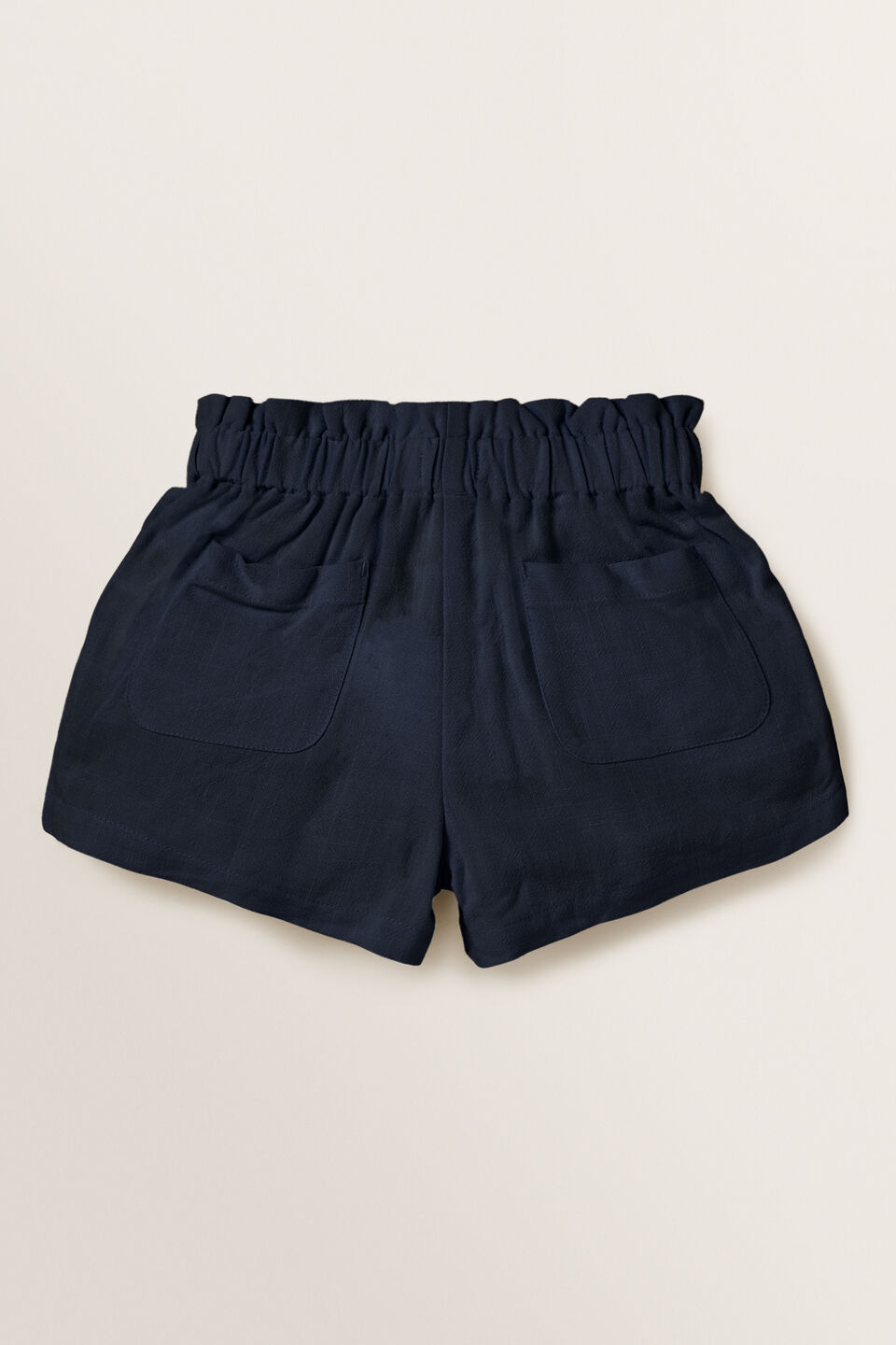 Linen Shorts  Navy