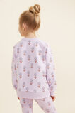 Floral Yardage Sweat  Orchid  hi-res