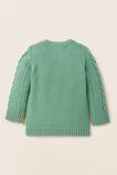 Cable Crew Knit  Clover  hi-res