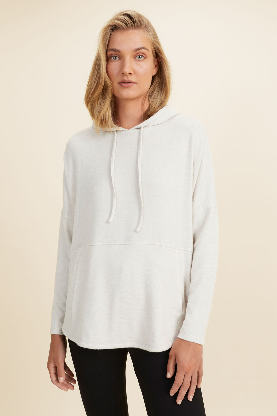 Supersoft Hoodie  Oat Marle