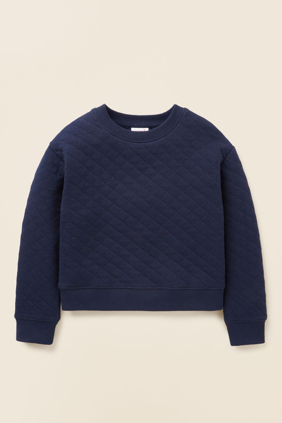 Quilted Sweat  Midnight