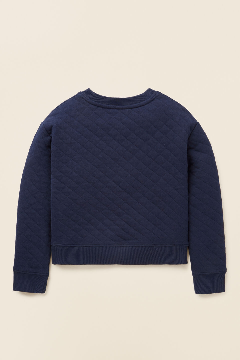Quilted Sweat  Midnight