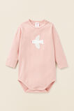 Bird Bodysuit  Chalk Pink  hi-res