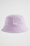 Initial Emb Bucket Hat  L  hi-res