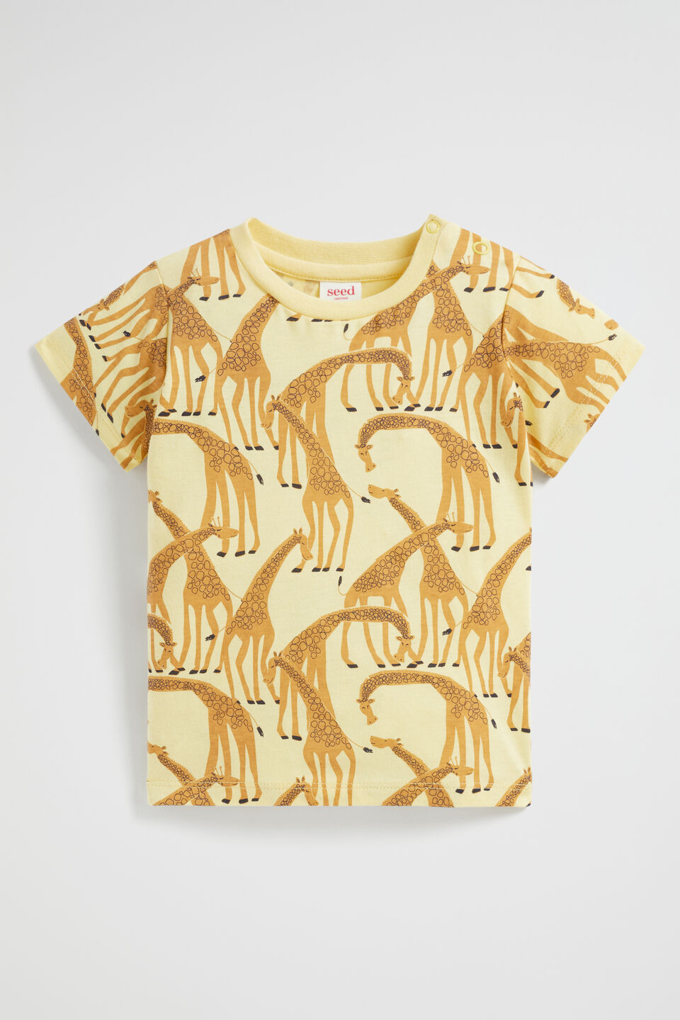 Giraffe Tee  Lemon