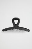 Curved Hair Claw  Black  hi-res