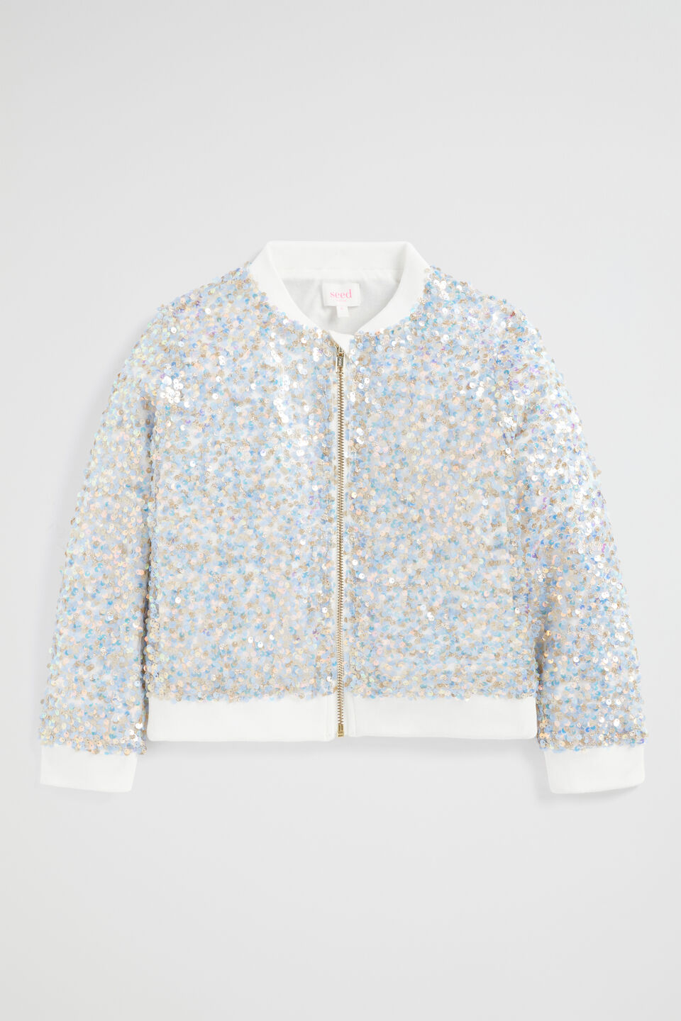 Sequined Bomber  Canvas