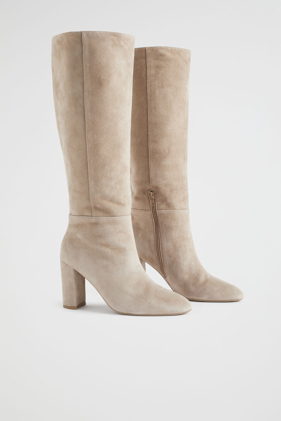 Sophie Knee High Boot  Storm Suede