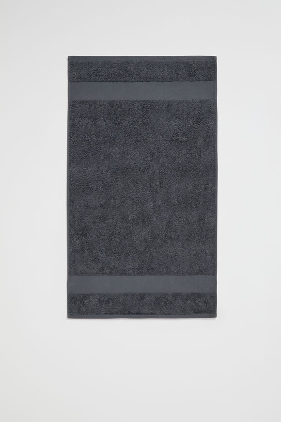 Luca Cotton Bath Mat  Graphite  hi-res