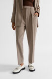 Houndstooth Pleat Front Pant  Hot Chocolate Houndstooth  hi-res