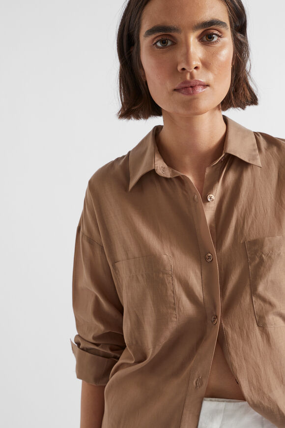 Voile Relaxed Shirt  Woodland  hi-res