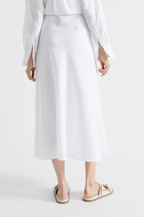 Core Linen Maxi Skirt  Whisper White  hi-res