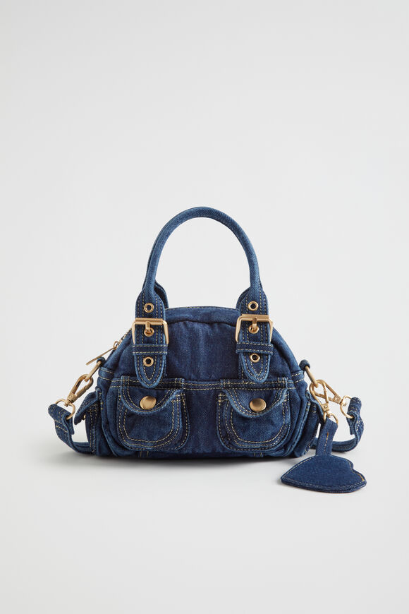 Mini Me Denim Bag  Indigo  hi-res