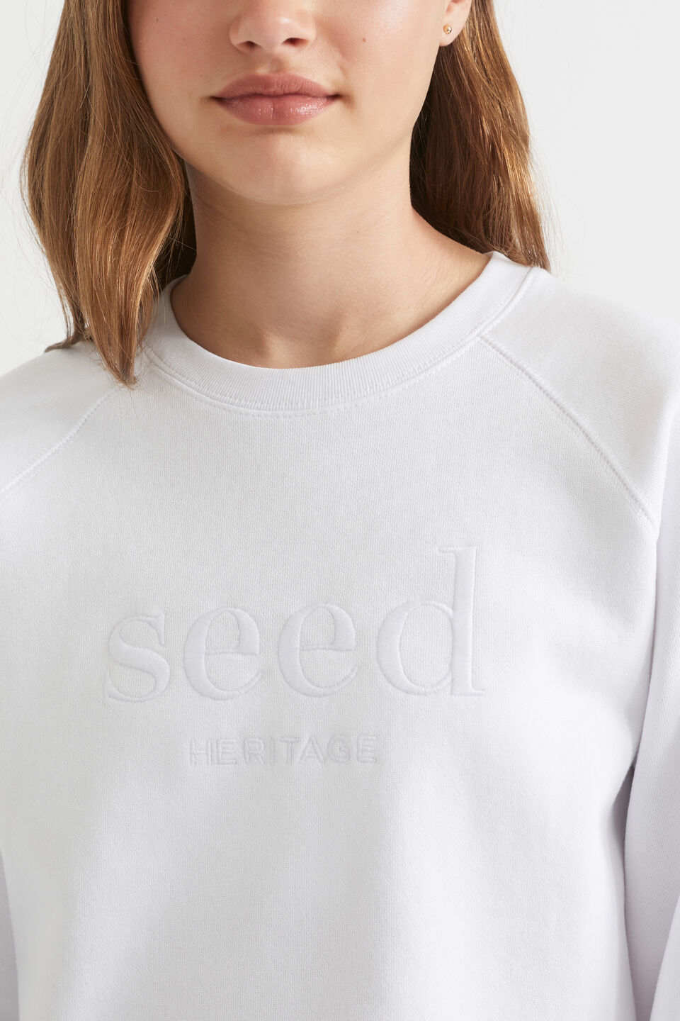 Core Essential Sweat  White