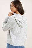 Hooded Knit  Cloud  hi-res