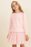 Core Logo Tutu Dress  Dusty Rose  hi-res