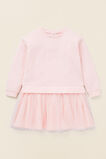 Core Logo Tutu Dress  Dusty Rose  hi-res