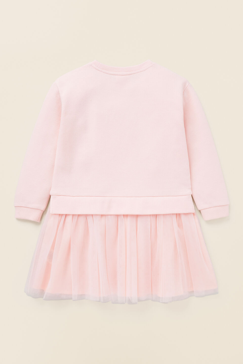 Core Logo Tutu Dress  Dusty Rose