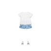 Chambray Broderie Shorts    hi-res