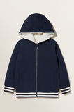 Sherpa Lined Hoodie  Midnight Blue  hi-res