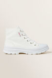 Chunky Sole Canvas High-Top  White  hi-res