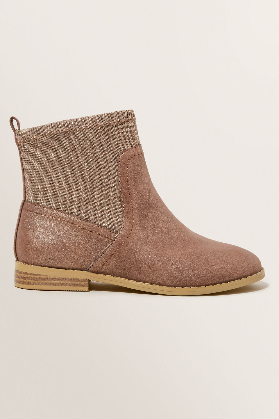 Coco Knit Boot  Brown