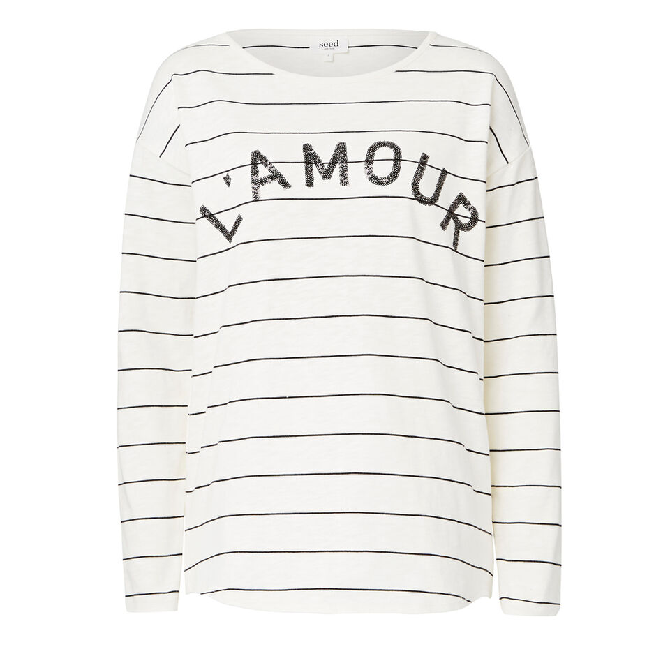 L' Amour Stripe Sweater  