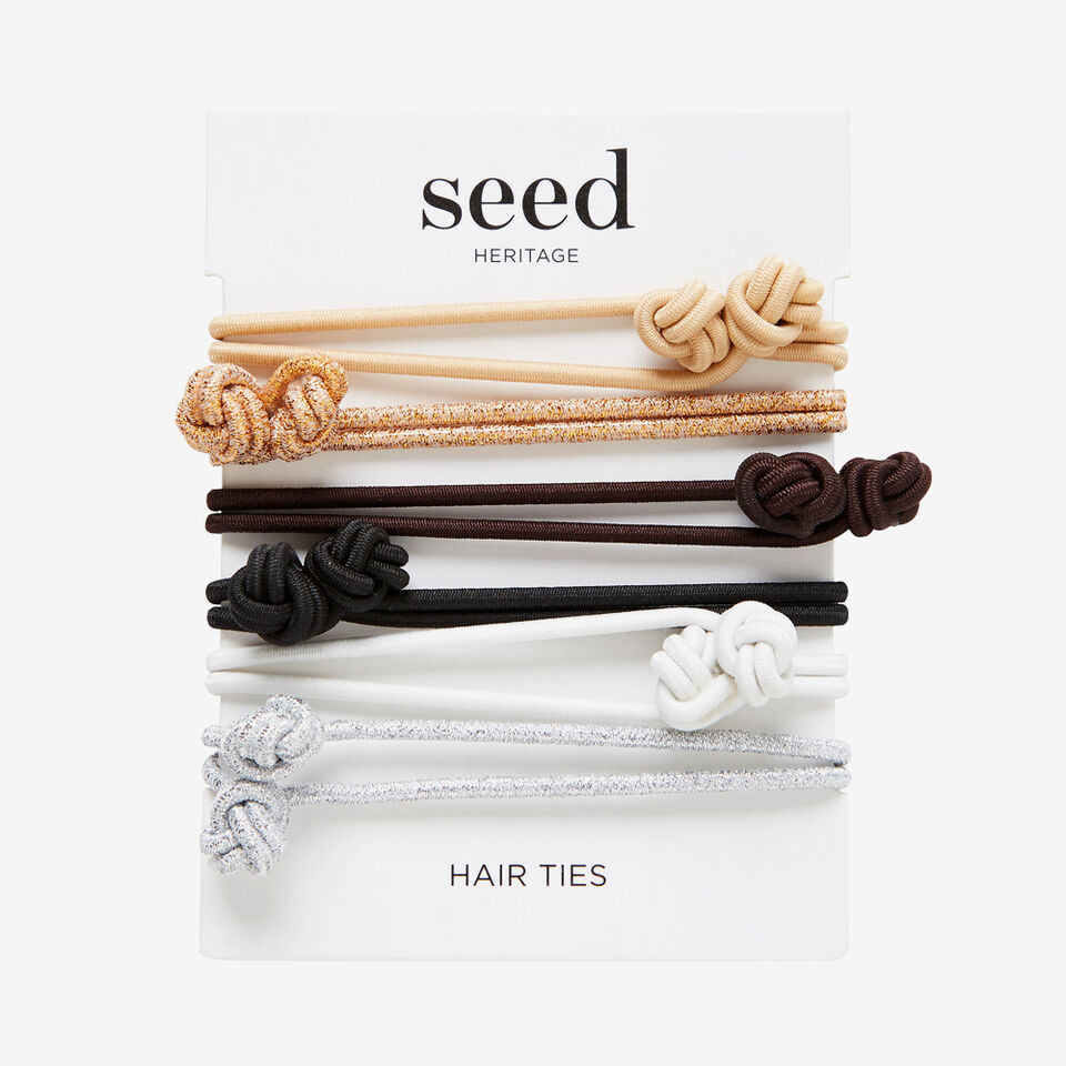 Knotted Hair Tie Pack  
