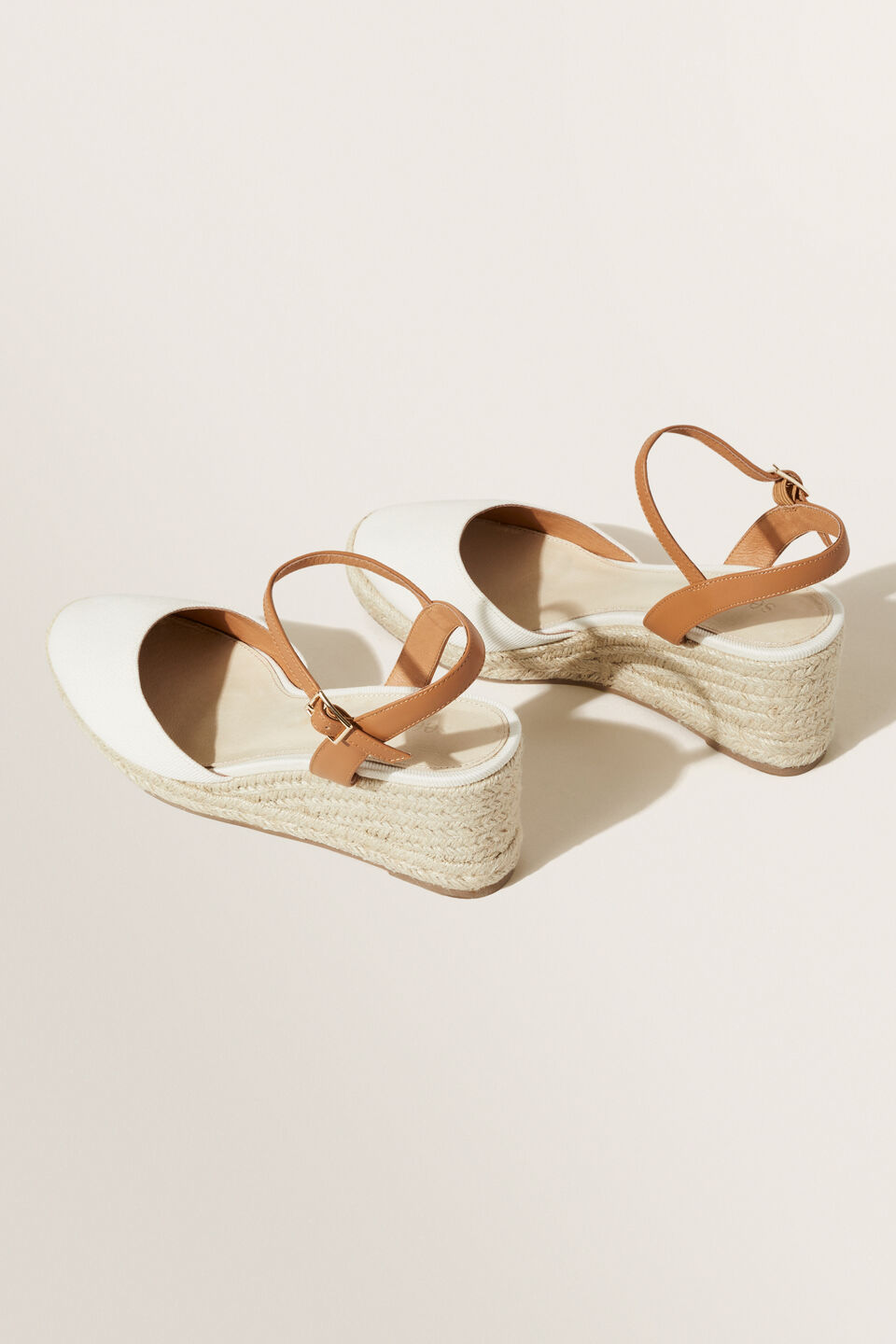 Camilla Wedge Espadrille  Vanilla