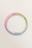 Rainbow Glitter Bangle  Multi  hi-res