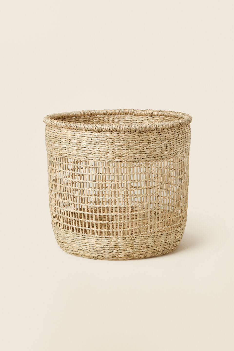 Seagrass Small Basket  Natural