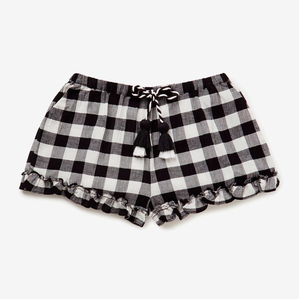 Gingham Short  