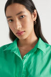 Poplin Button Down Shirt  Jade Green  hi-res