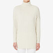 Split Hem Rib Sweater    hi-res