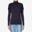 Frill Shoulder Sweater    hi-res