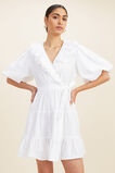 Ruffle Mini Dress  Whisper White  hi-res