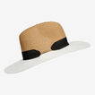 Two Tone Panama Hat    hi-res