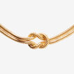 Knot Snake Chain Necklace  9  hi-res