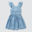 Cross Back Frill Dress    hi-res