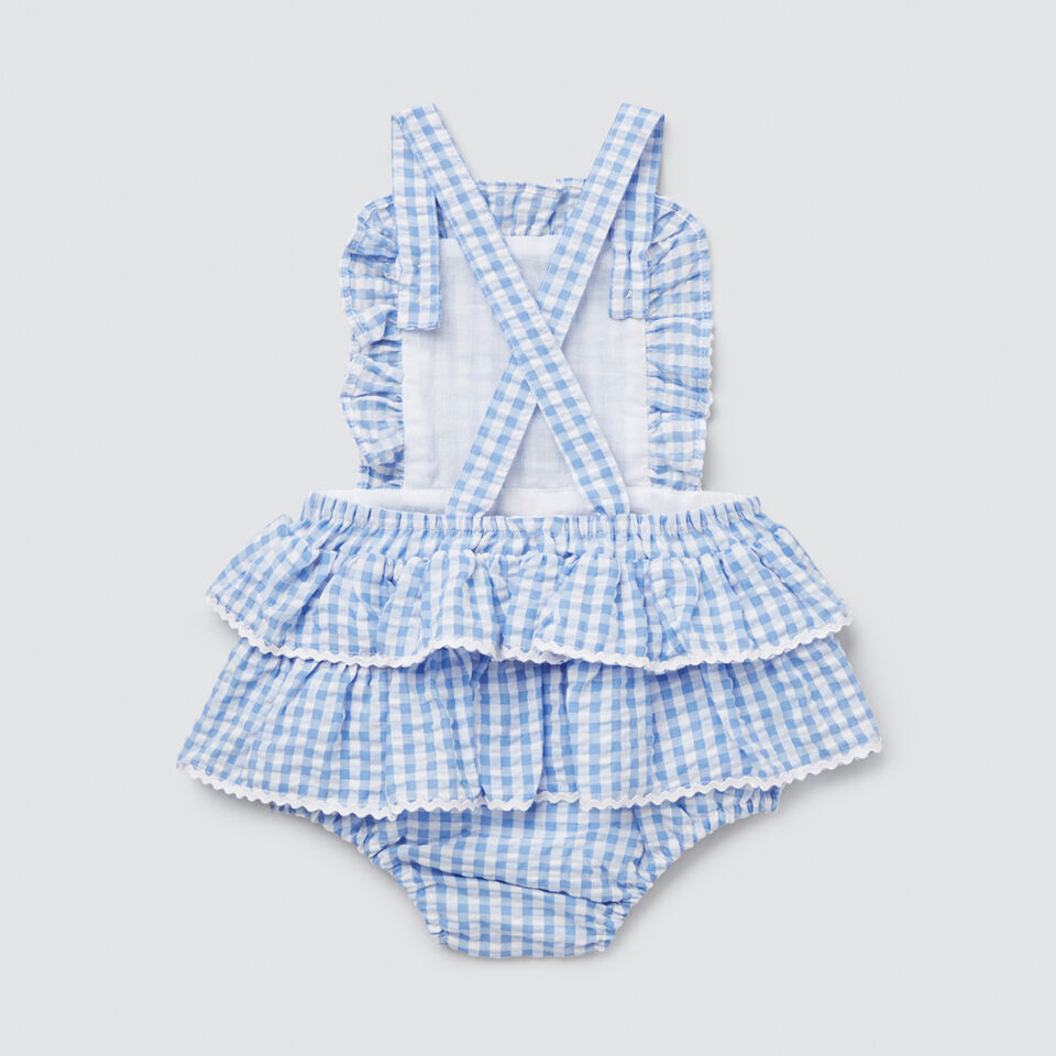 Gingham Romper  