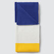 Colour Block Knit Blanket    hi-res