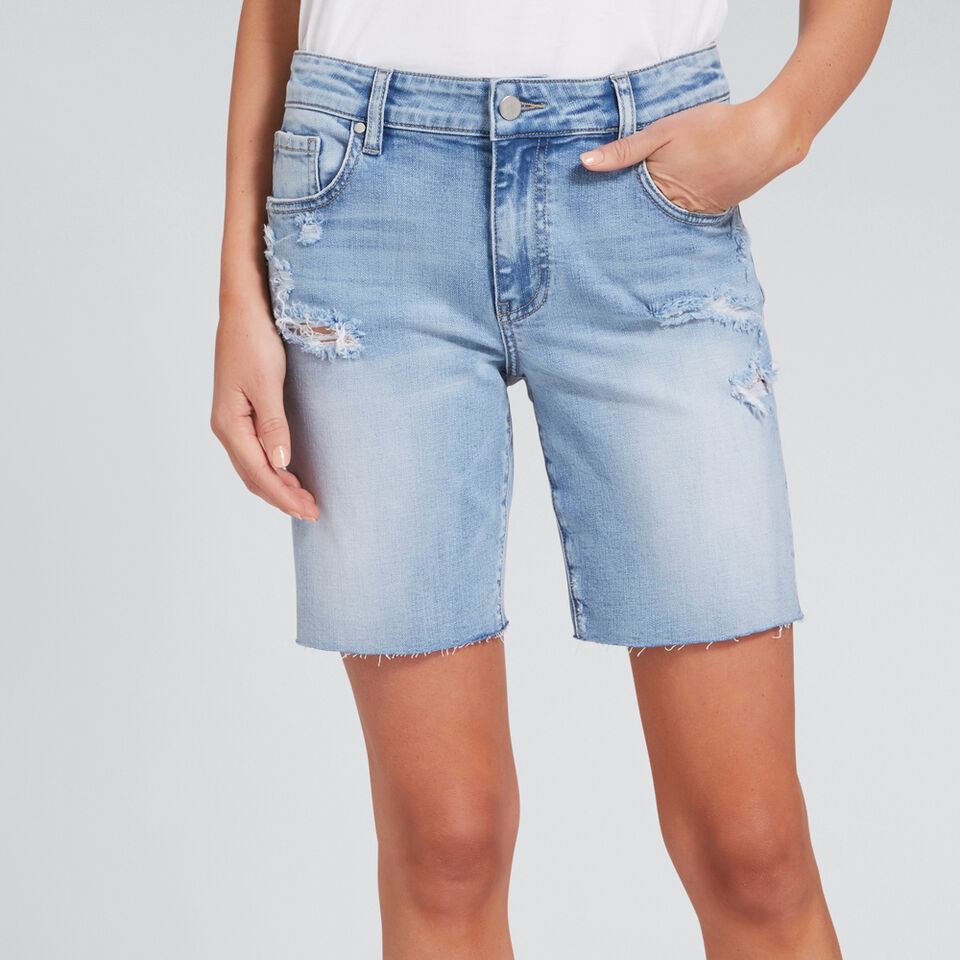 Bermuda Denim Short  