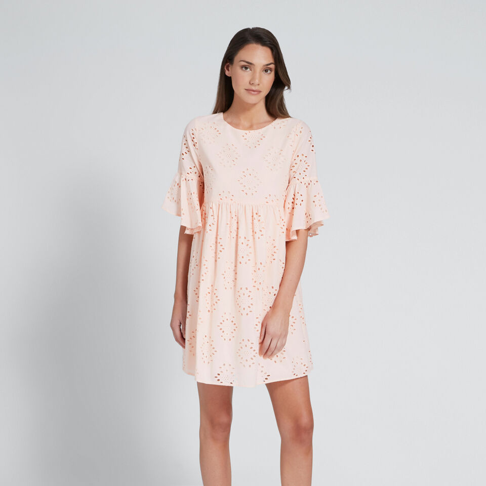 Broderie Lace Dress  